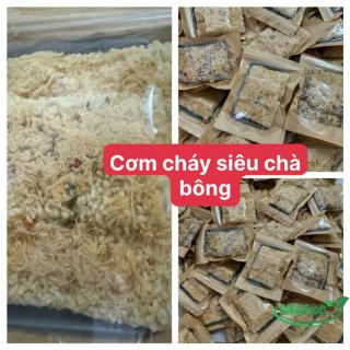 Cơm ch&aacute;y gạo lứt  rong biển ch&agrave; b&ocirc;ng
