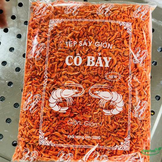 T&eacute;p ( ruốc) sấy gi&ograve;n chuẩn vị 